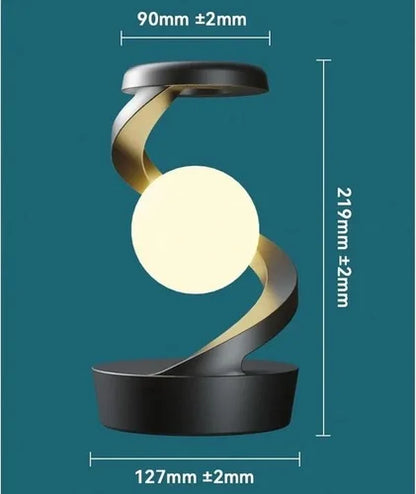 Suspended Rotating Light Ball Lamp With Mobile Phone Wireless Charging Function
